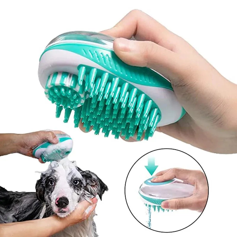 Pet Dog Cat Bath Brush