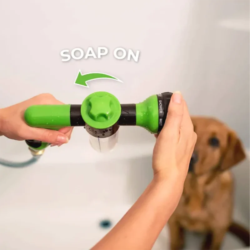 Sprayer Nozzle Hose Dog Shower Gun