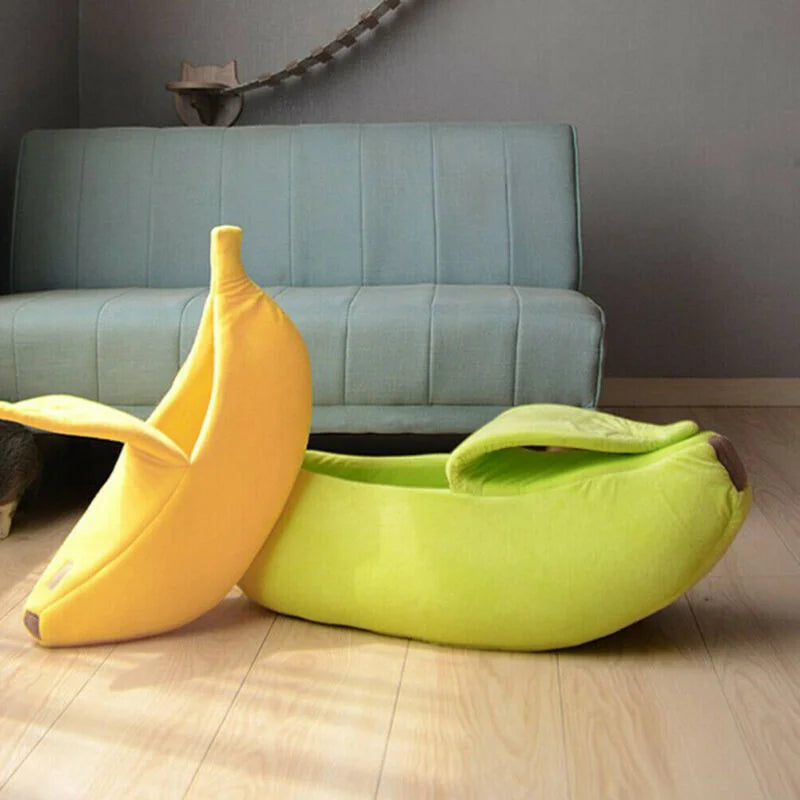 Banana Cat Bed House